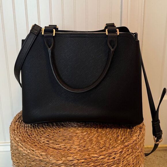 Steve Madden Elegant Black Handbag - Great Condition - Picture 4 of 10